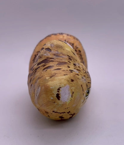 張り子の猫（茶トラ）