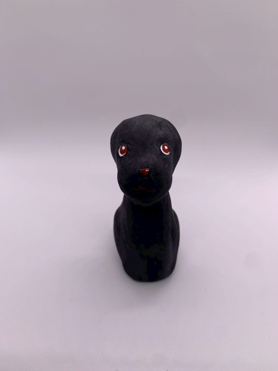 張り子の犬（トイプードル）