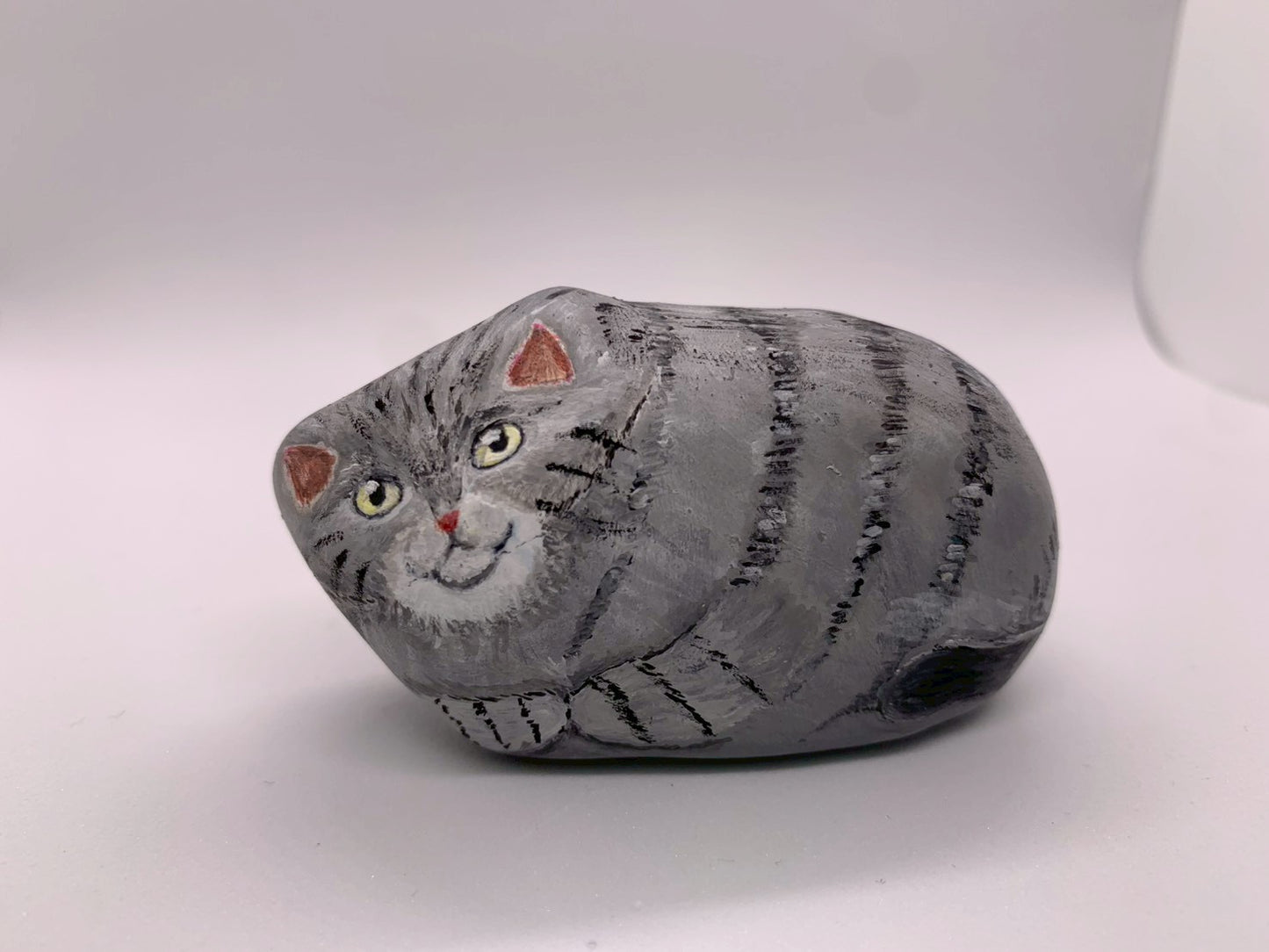 張り子の猫（サバトラ）