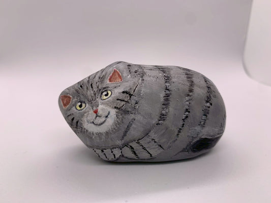 張り子の猫（サバトラ）