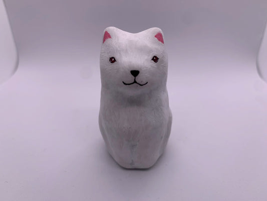 張り子の犬（白）