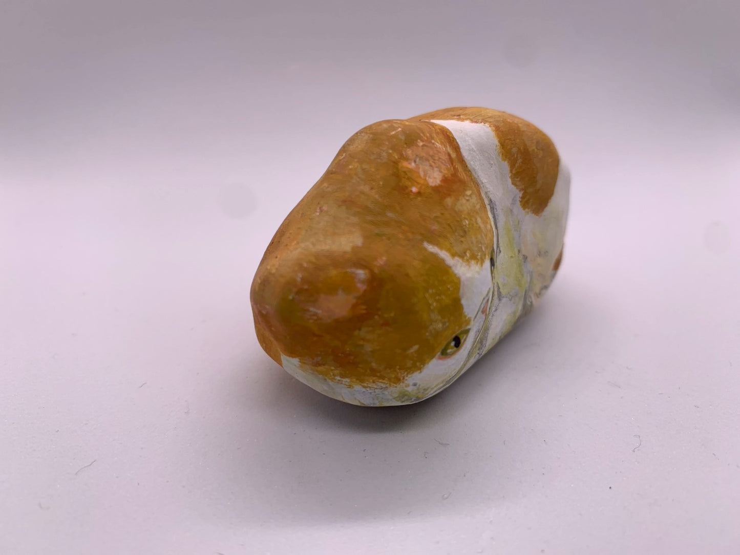 張り子の猫（鼻ぺちゃ・茶）