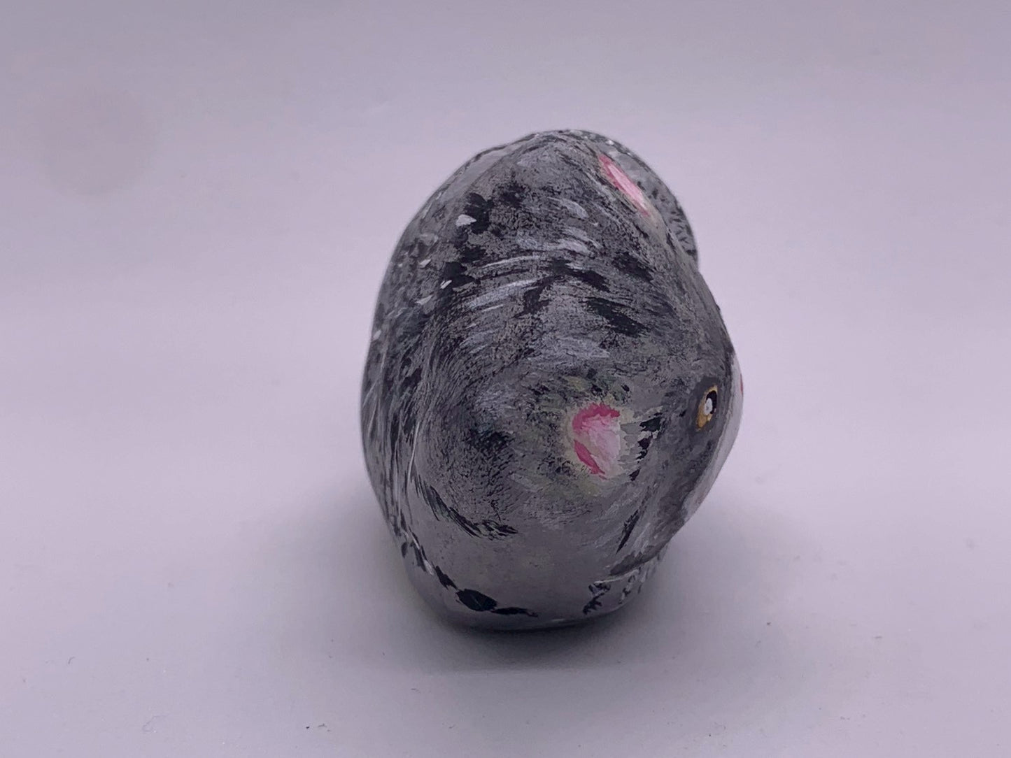 Paper mache cat (sableled tabby, short nose)